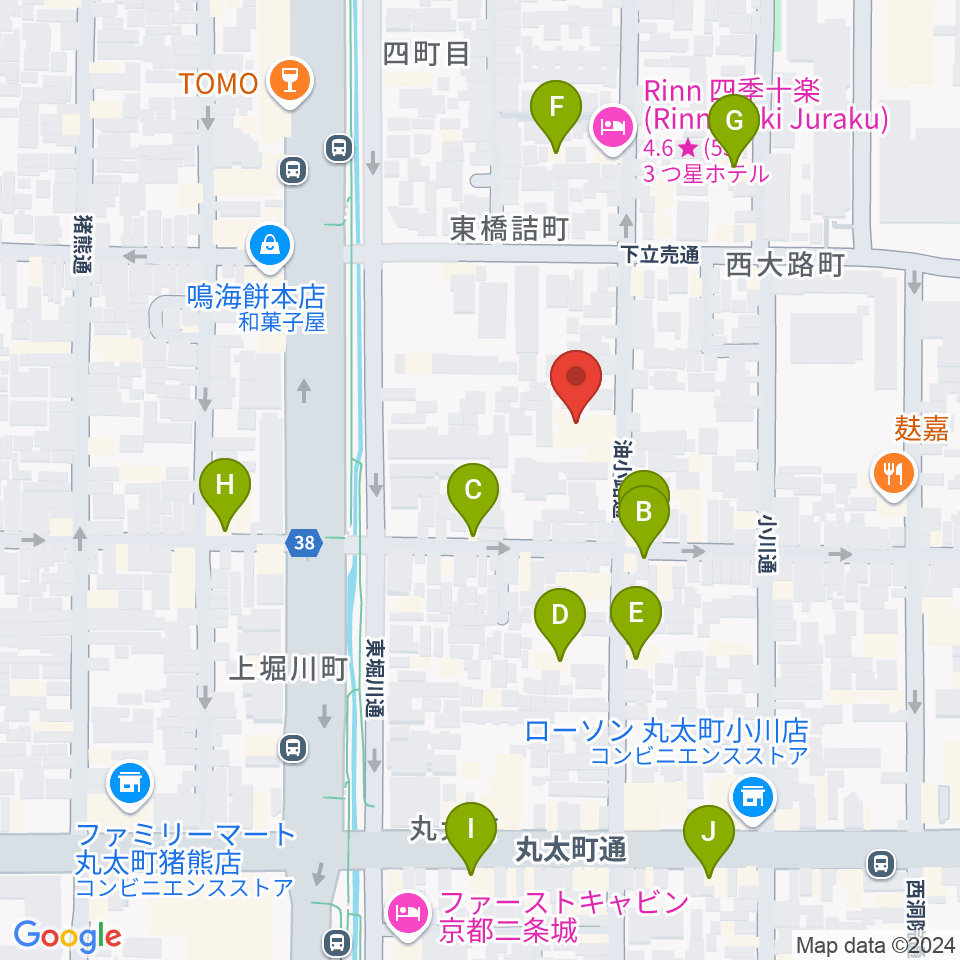 鳥羽屋周辺のホテル一覧地図