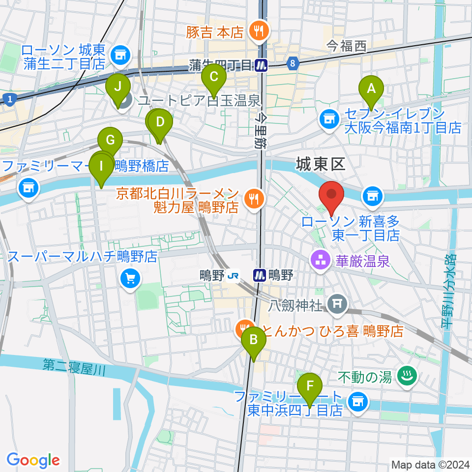 見附精機工業 vcyoyoの工房周辺のホテル一覧地図