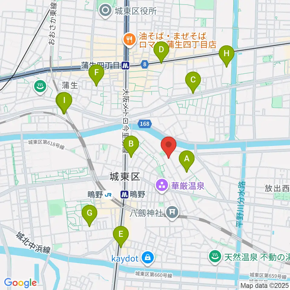 見附精機工業 vcyoyoの工房周辺のホテル一覧地図