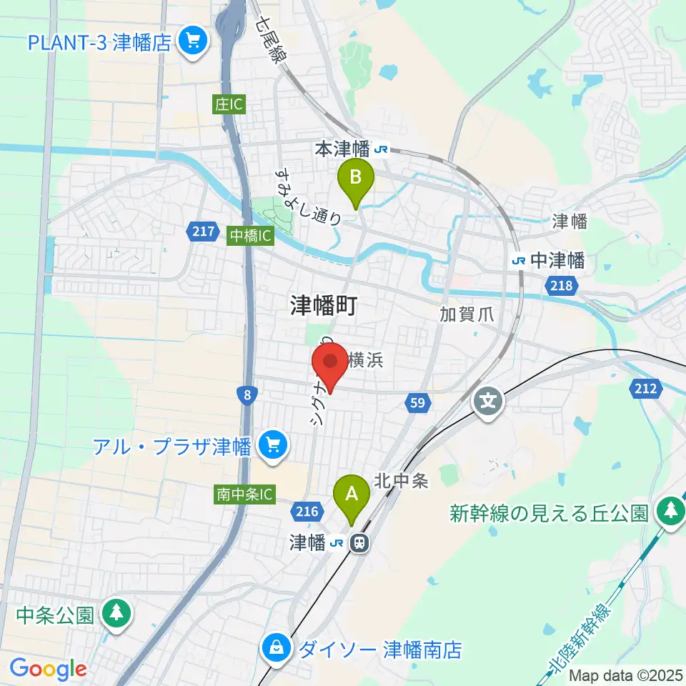 管楽器専門店ウィンズスタイル周辺のホテル一覧地図