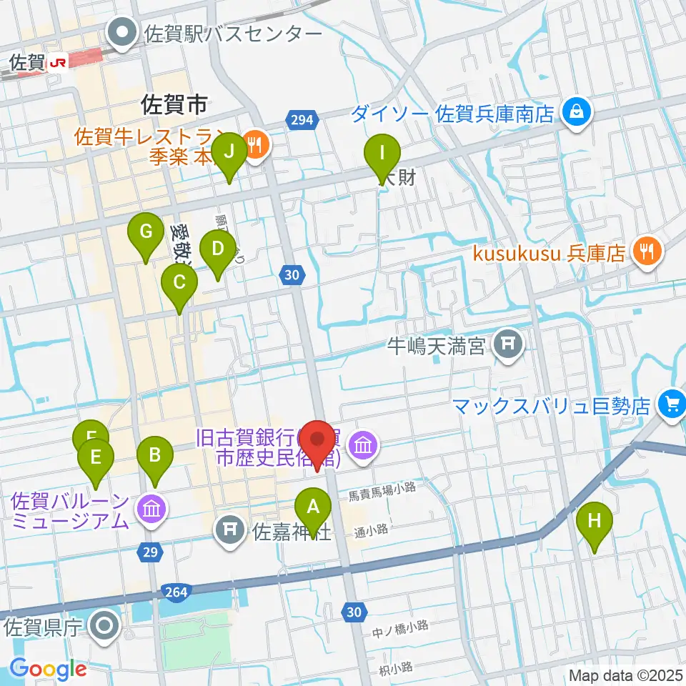 三根楽器店周辺のホテル一覧地図