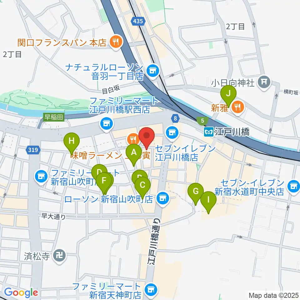 TJK音楽教室周辺のホテル一覧地図