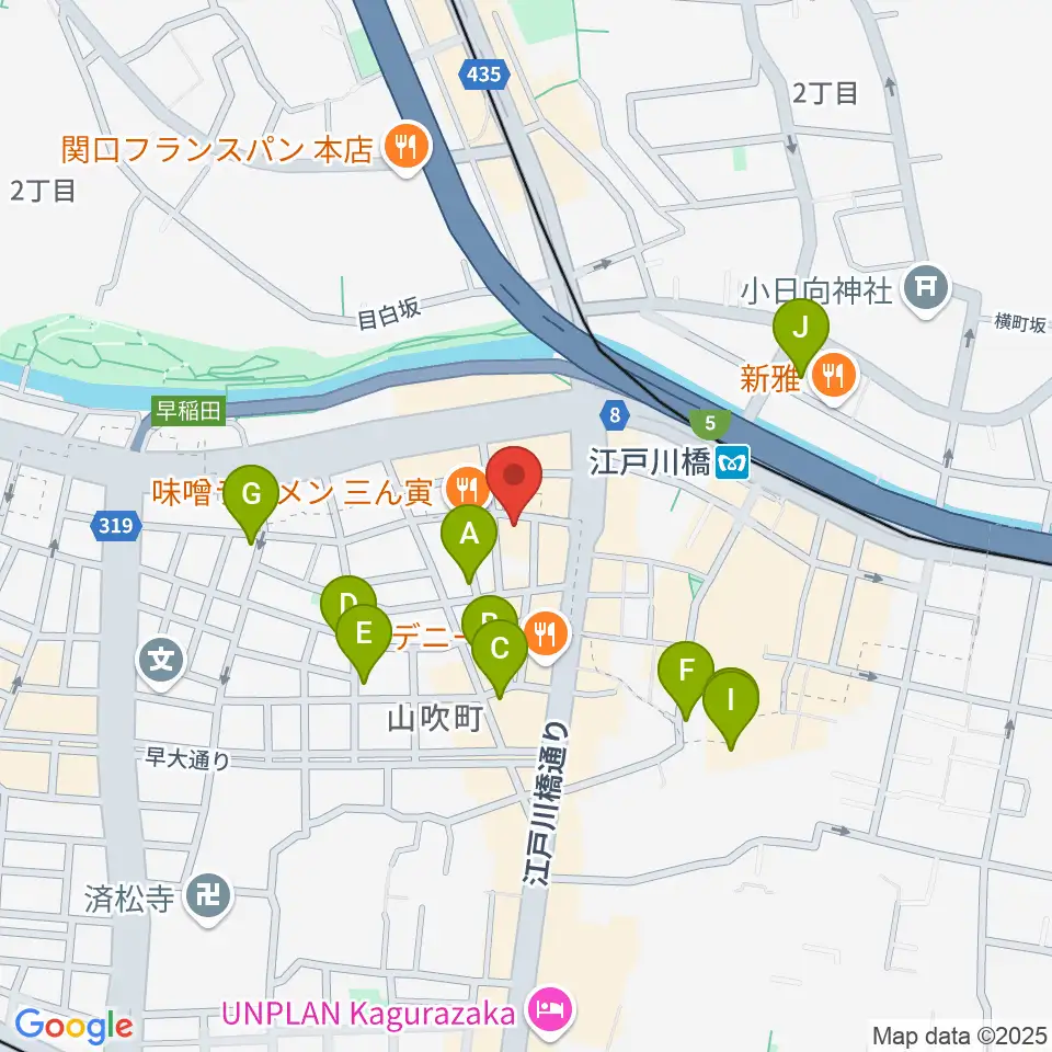 TJK音楽教室周辺のホテル一覧地図