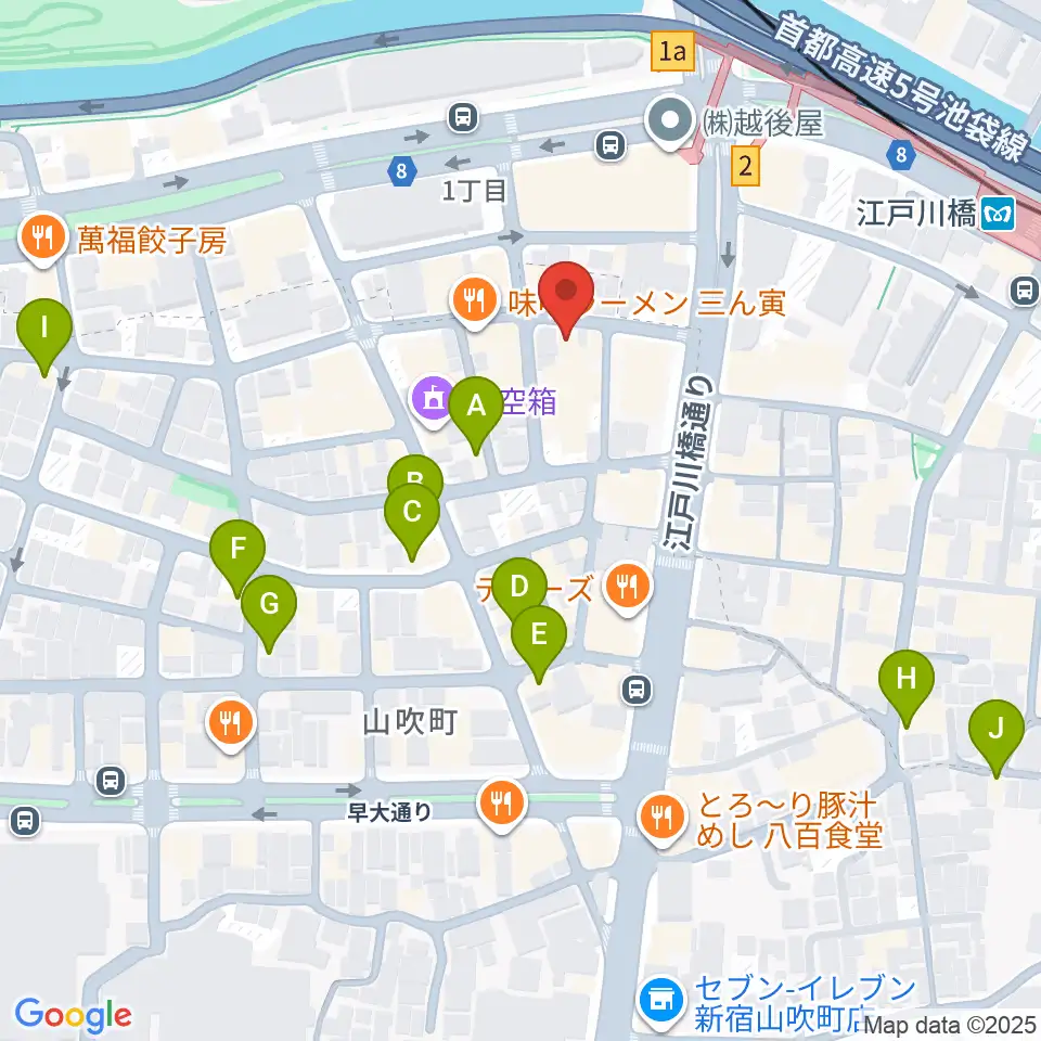 TJK音楽教室周辺のホテル一覧地図