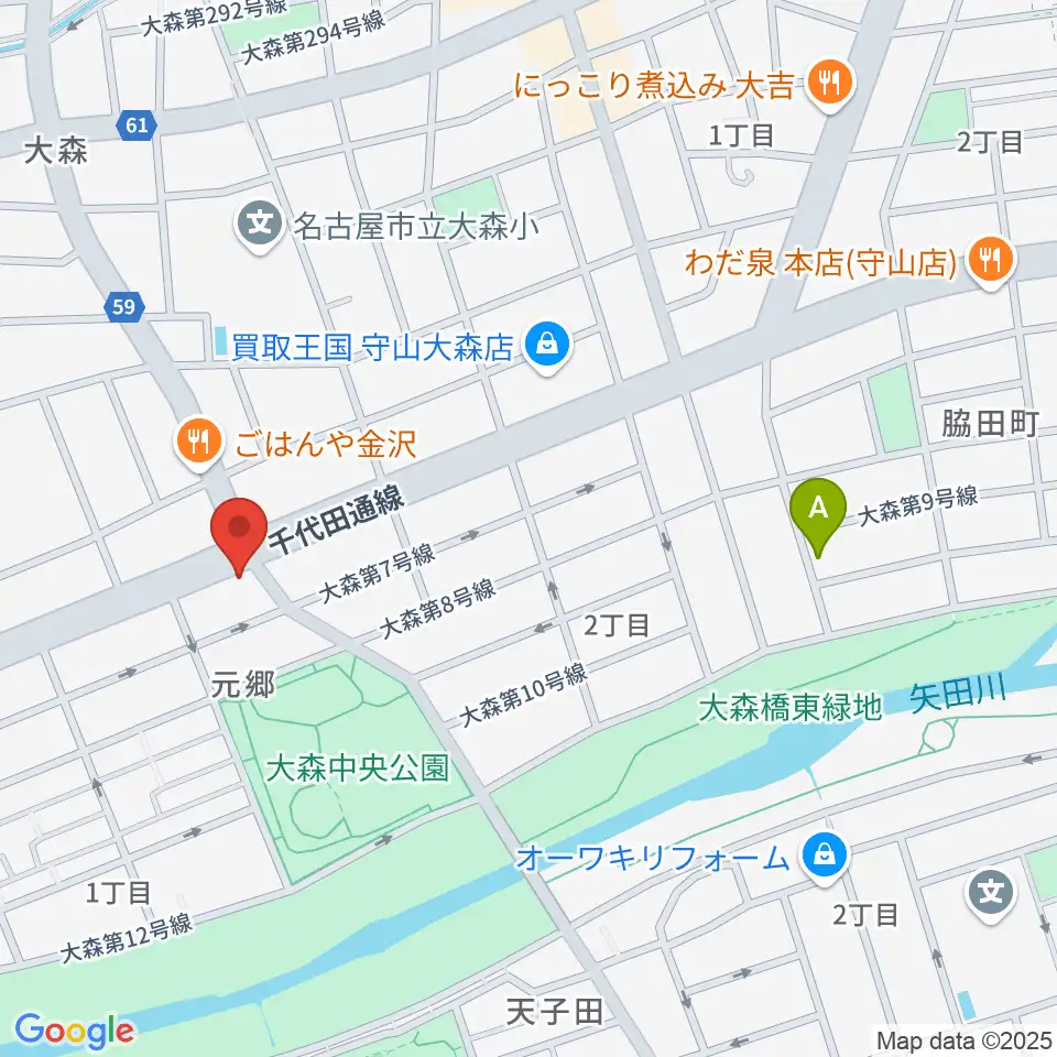 ドクターミュージック周辺のホテル一覧地図