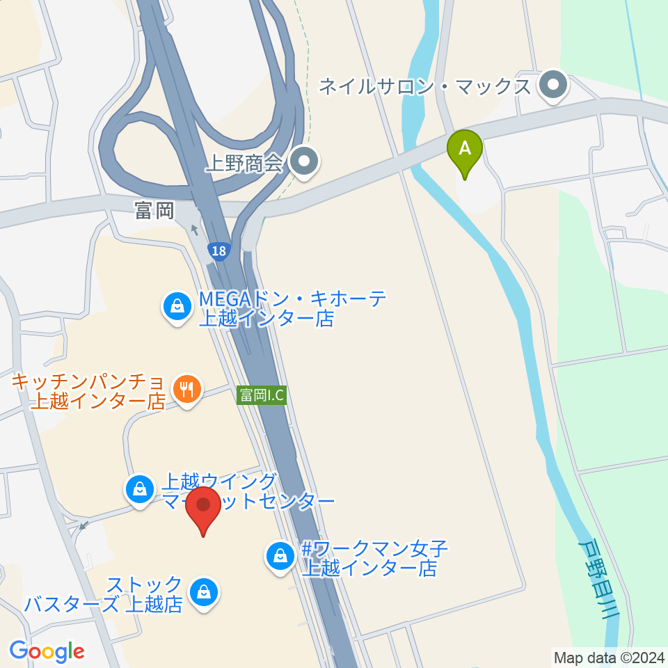 二葉楽器周辺のホテル一覧地図