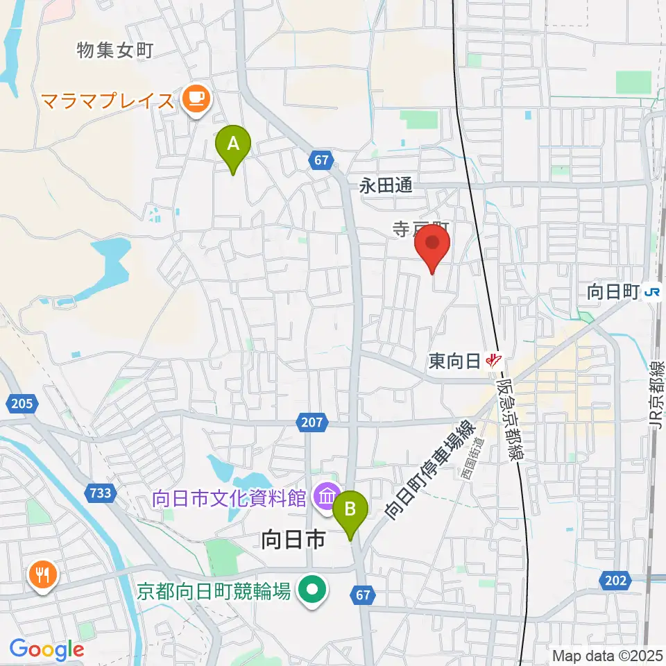柾目ウッドメーカー周辺のホテル一覧地図
