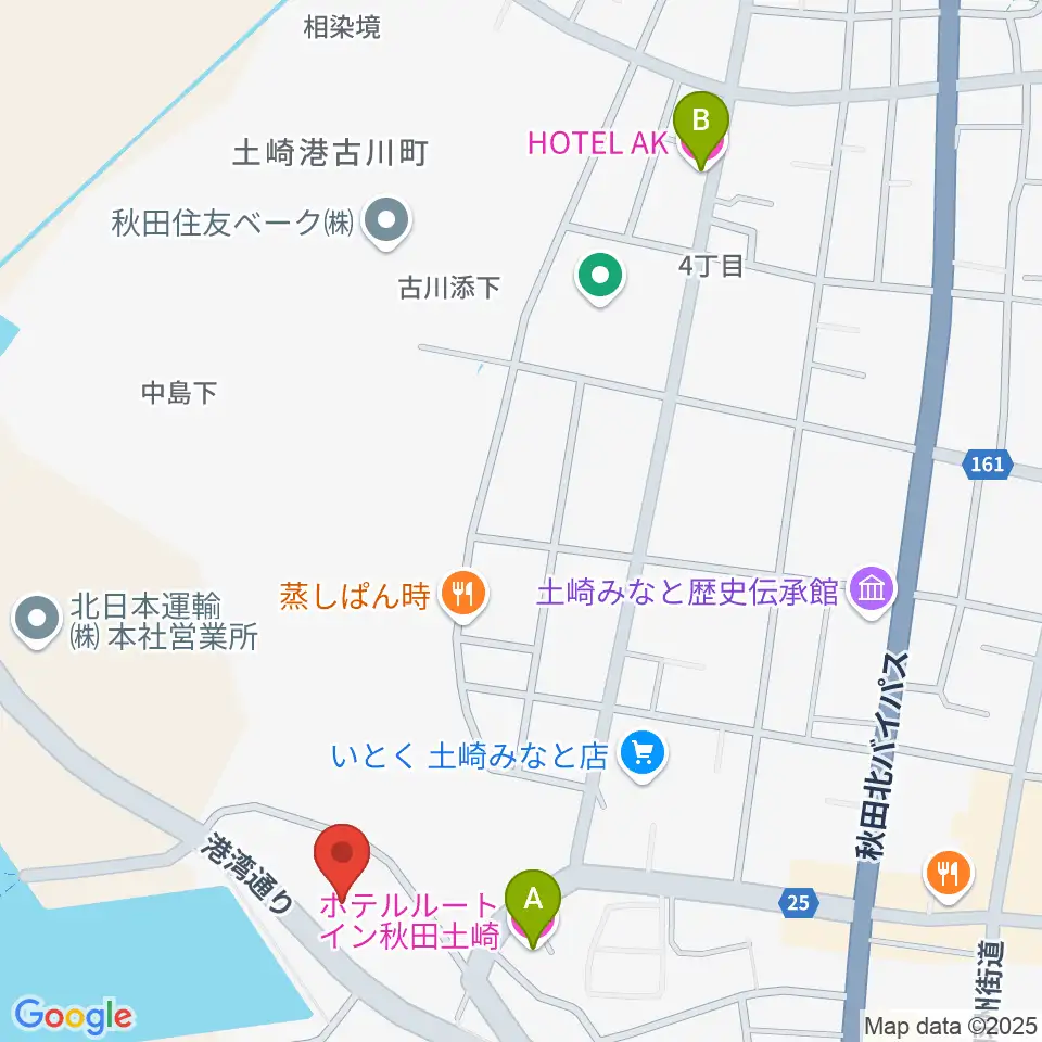 メルズピアノサービス周辺のホテル一覧地図