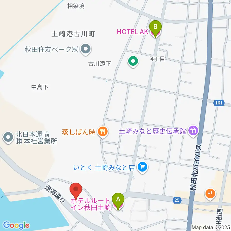 メルズピアノサービス周辺のホテル一覧地図