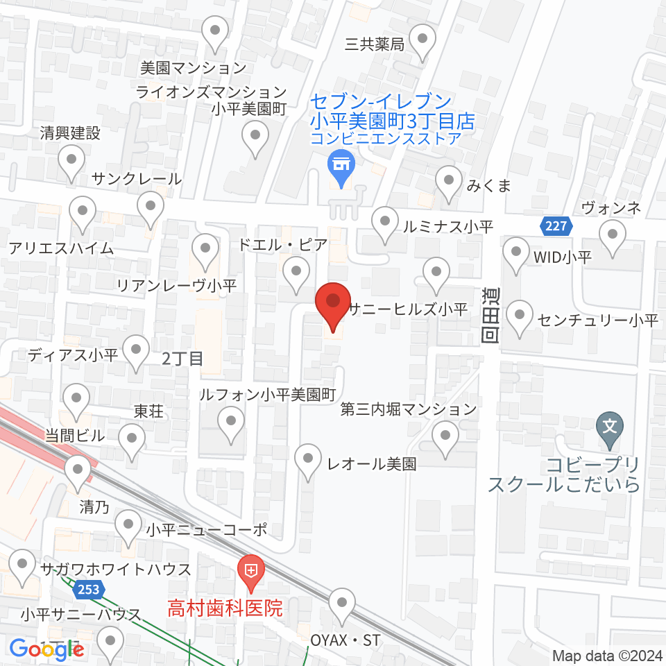 ギターのじゃべらぼう周辺のホテル一覧地図