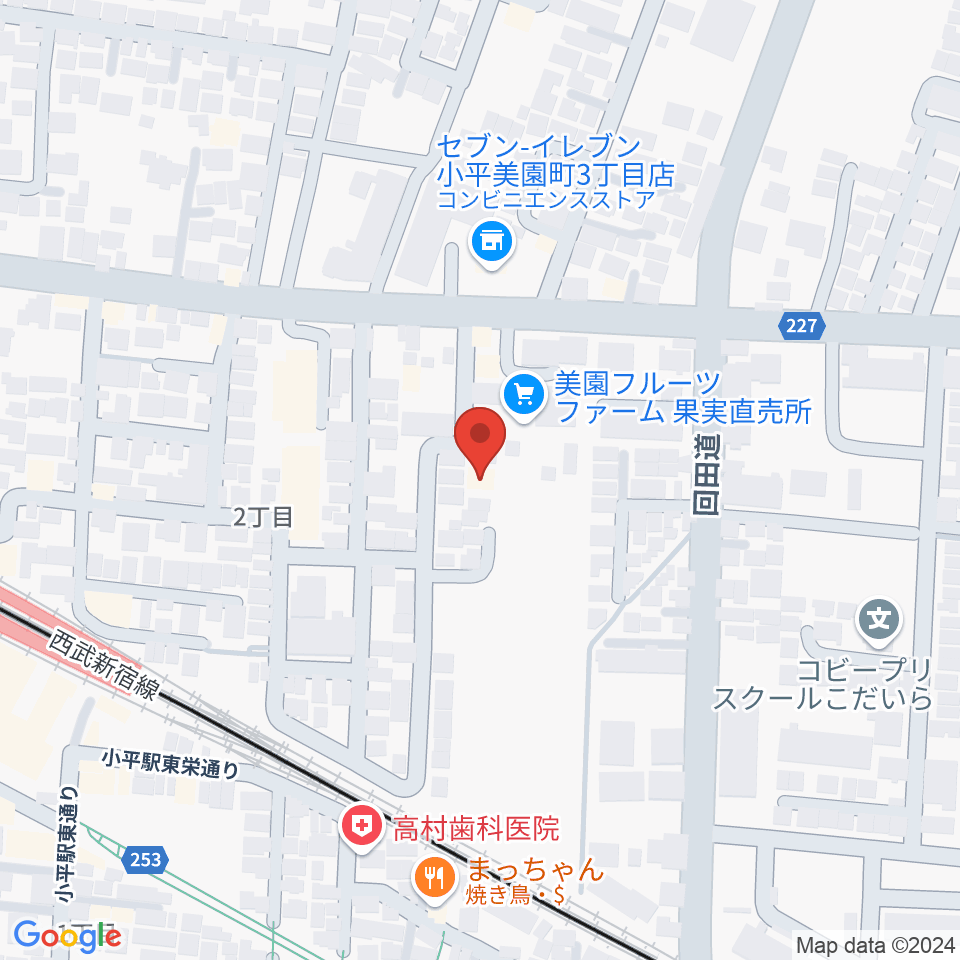 ギターのじゃべらぼう周辺のホテル一覧地図