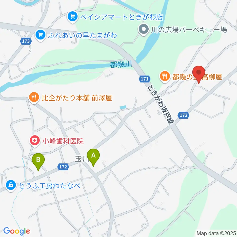 サウンド風雅 埼玉店周辺のホテル一覧地図