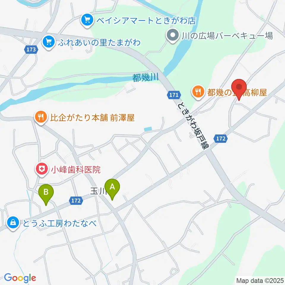 サウンド風雅 埼玉店周辺のホテル一覧地図