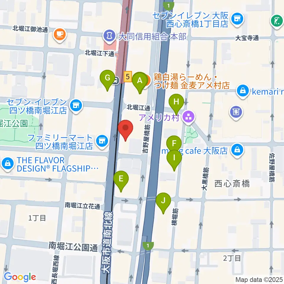 ギターリックス周辺のホテル一覧地図