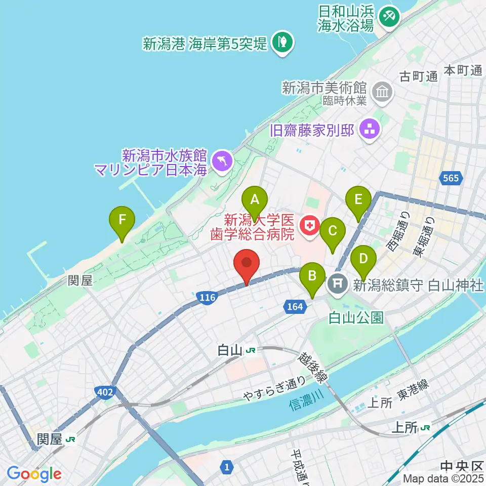 大正琴 琴源周辺のホテル一覧地図