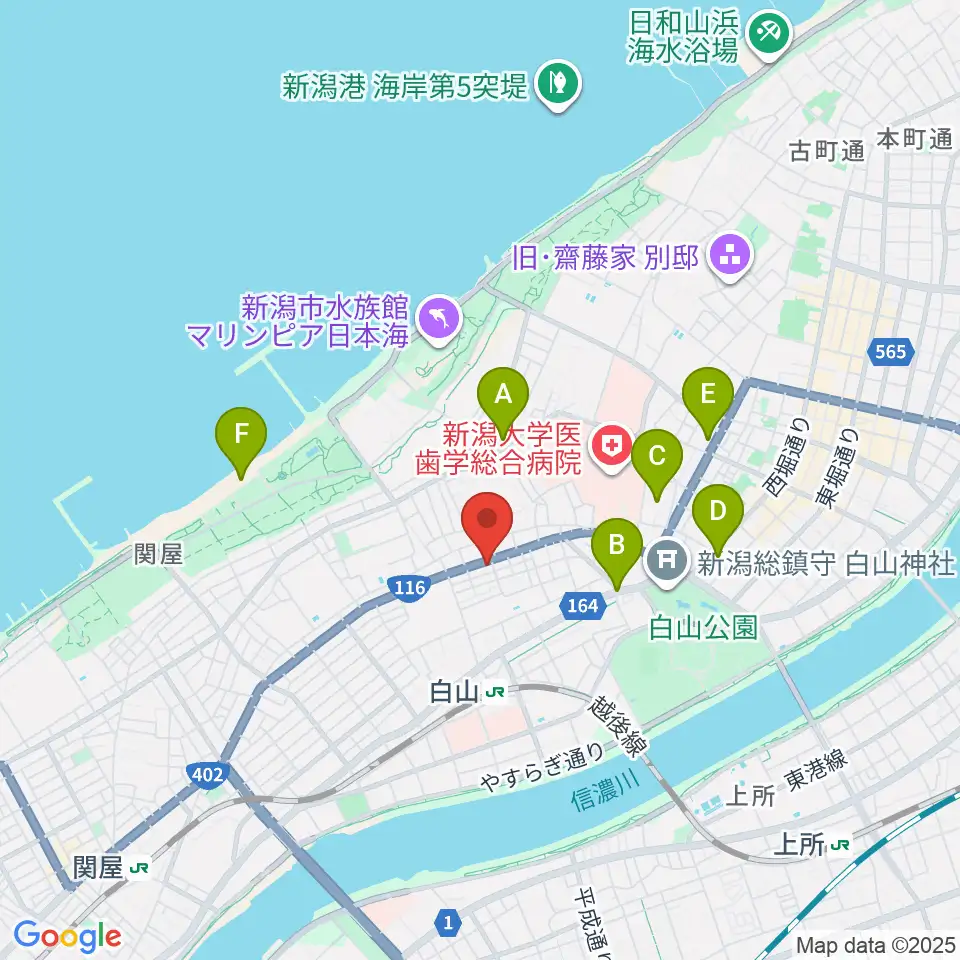 大正琴 琴源周辺のホテル一覧地図