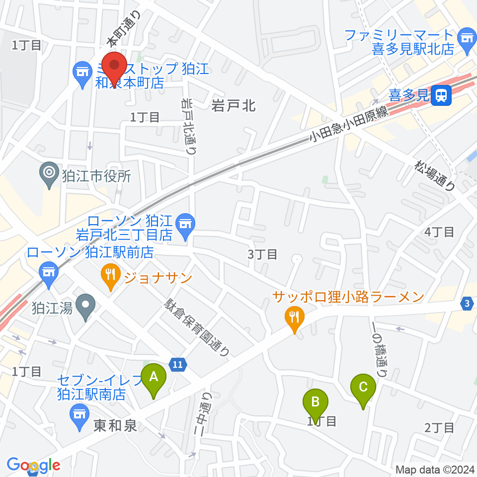 泉州尺八工房周辺のホテル一覧地図