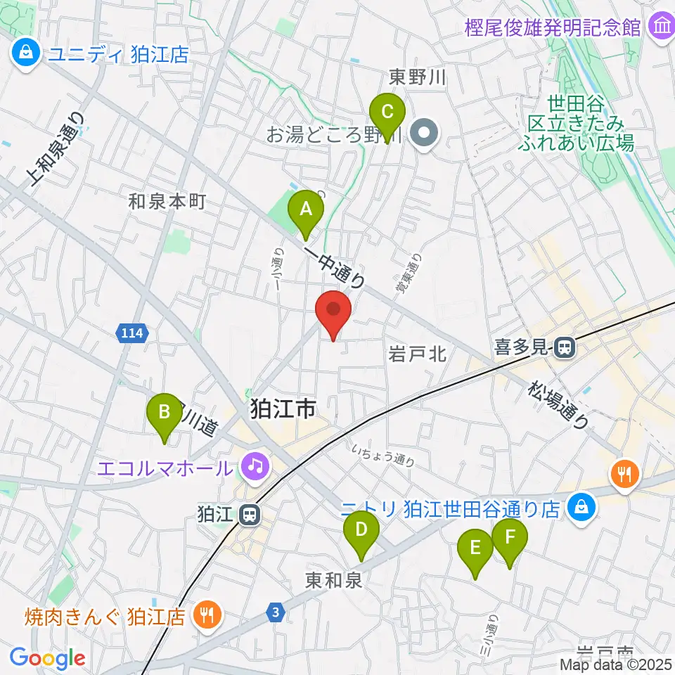 泉州尺八工房周辺のホテル一覧地図