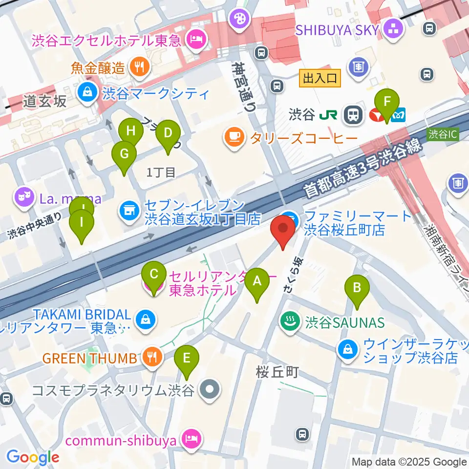 イケベ楽器店 鍵盤堂・パワーレック・パワーDJ's周辺のホテル一覧地図