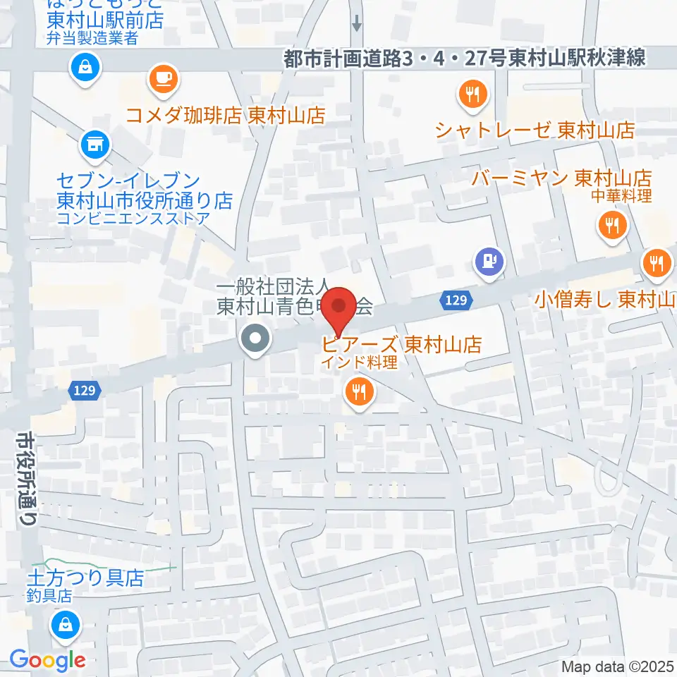 ムラコシ楽器店周辺のホテル一覧地図