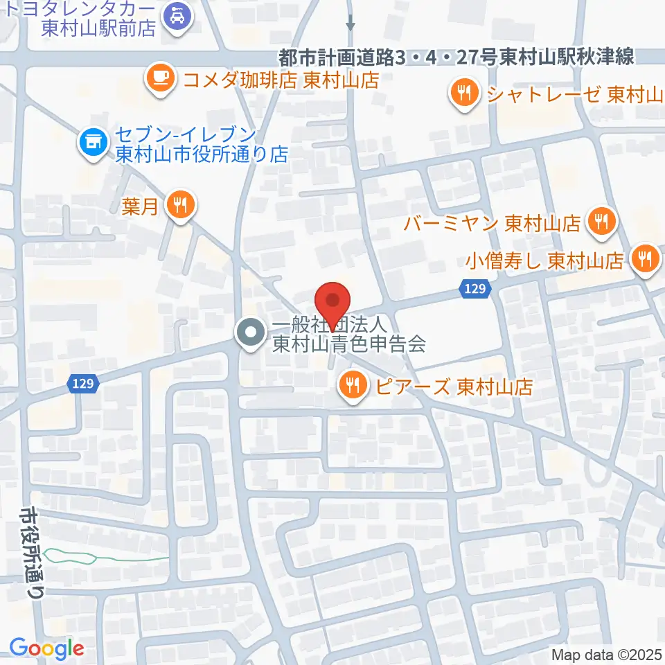ムラコシ楽器店周辺のホテル一覧地図
