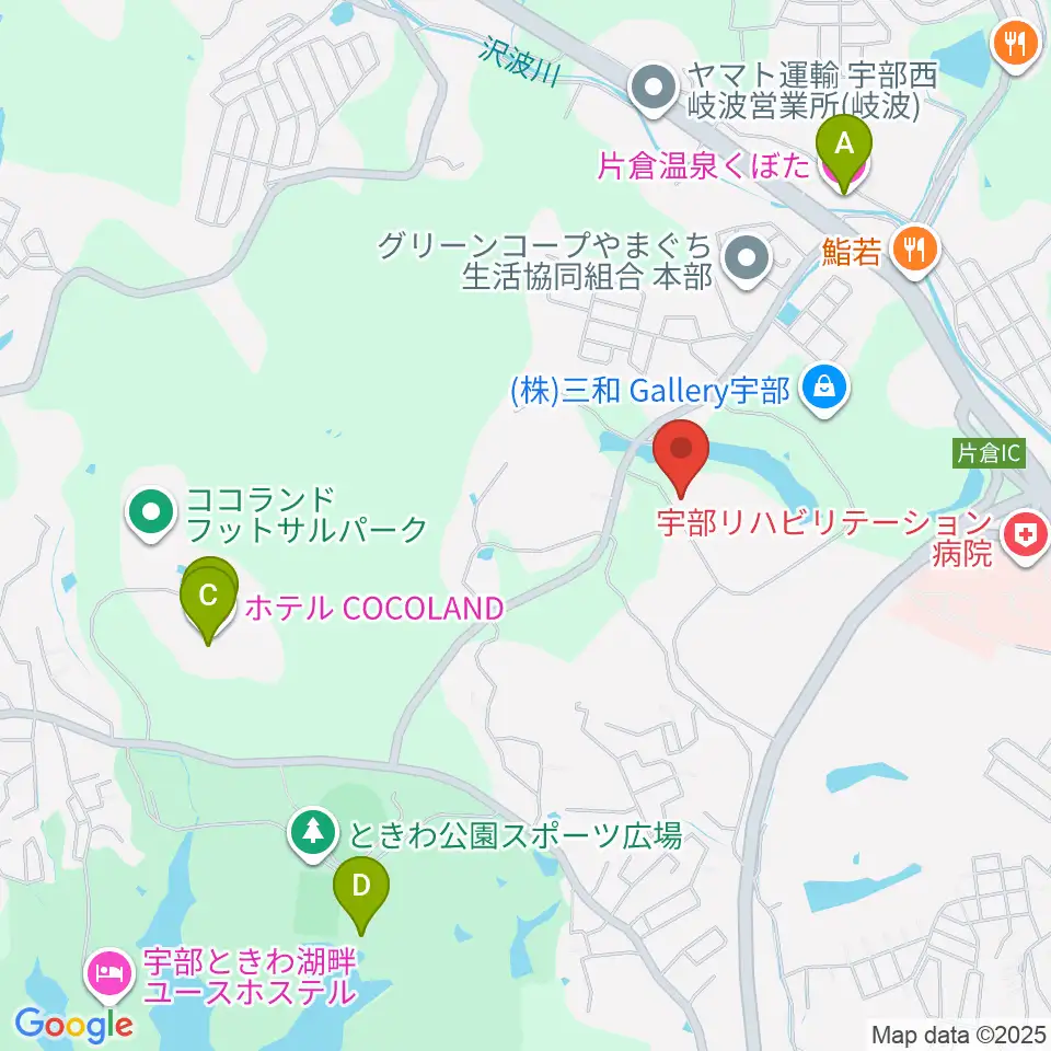 プロビジョンギター周辺のホテル一覧地図