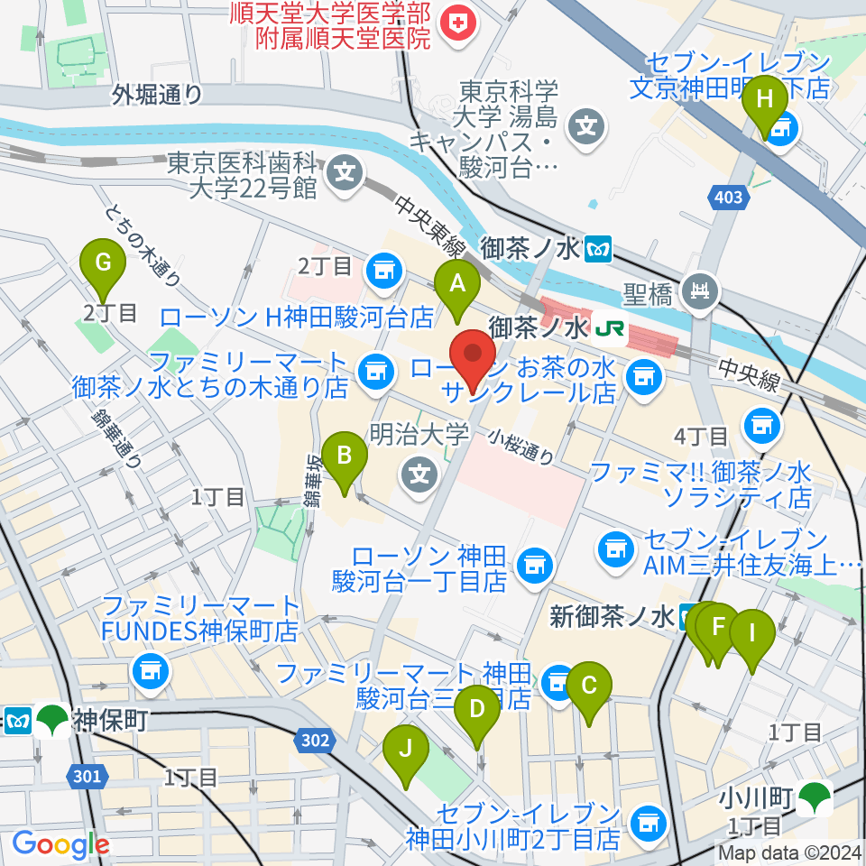 シモクラセカンドハンズ Part1周辺のホテル一覧地図