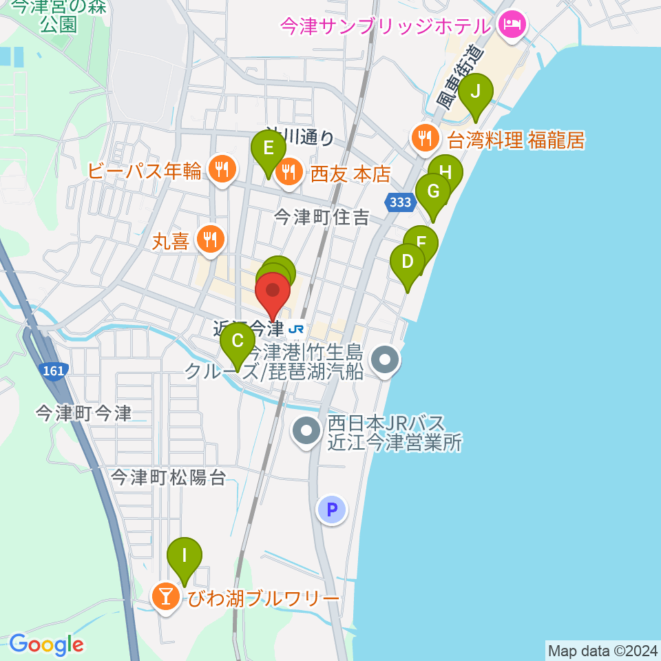 株式会社トリイ周辺のホテル一覧地図