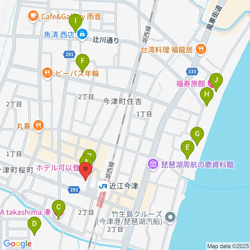 株式会社トリイ周辺のホテル一覧地図