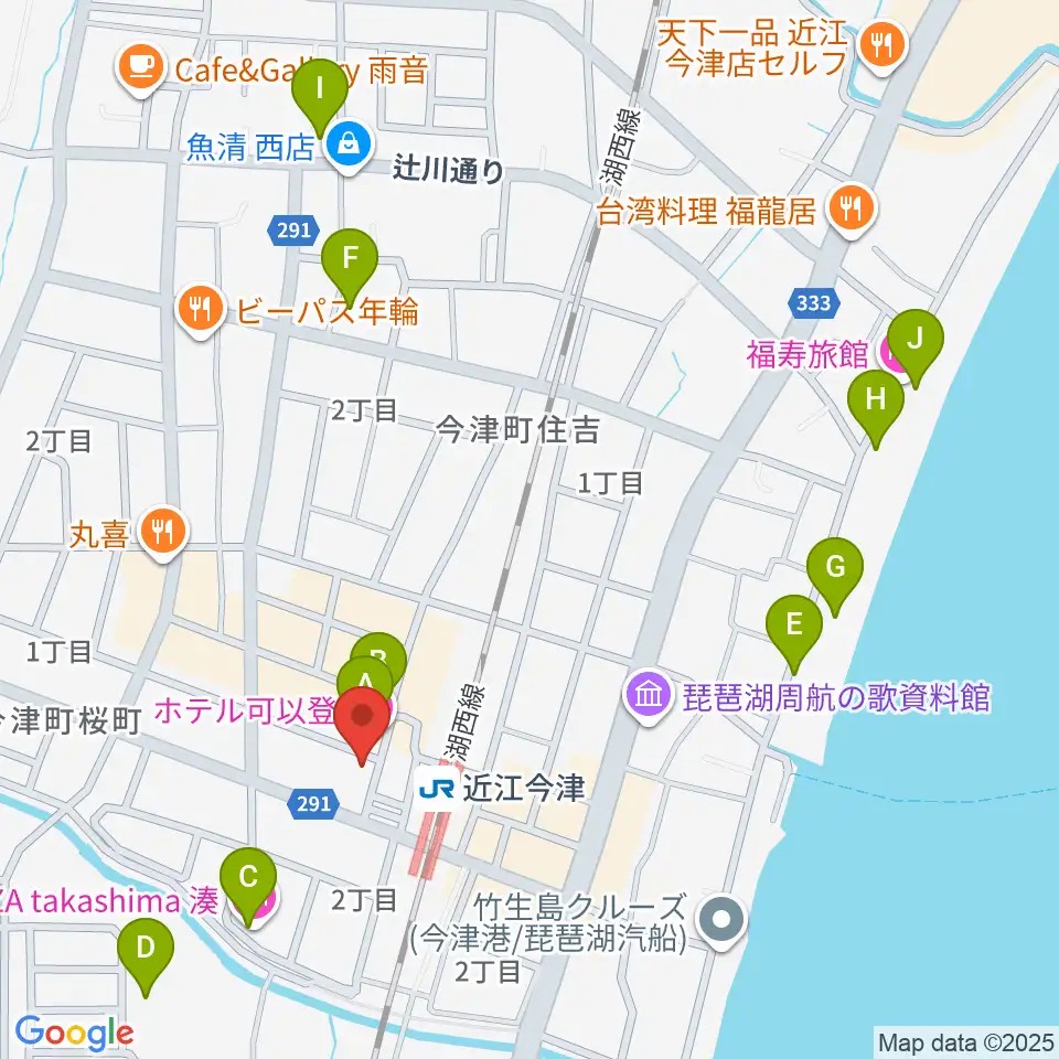 株式会社トリイ周辺のホテル一覧地図