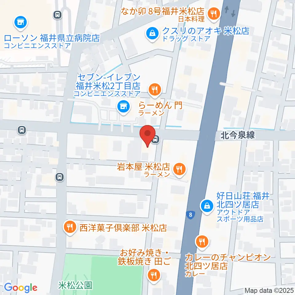 鳥山楽器周辺のホテル一覧地図