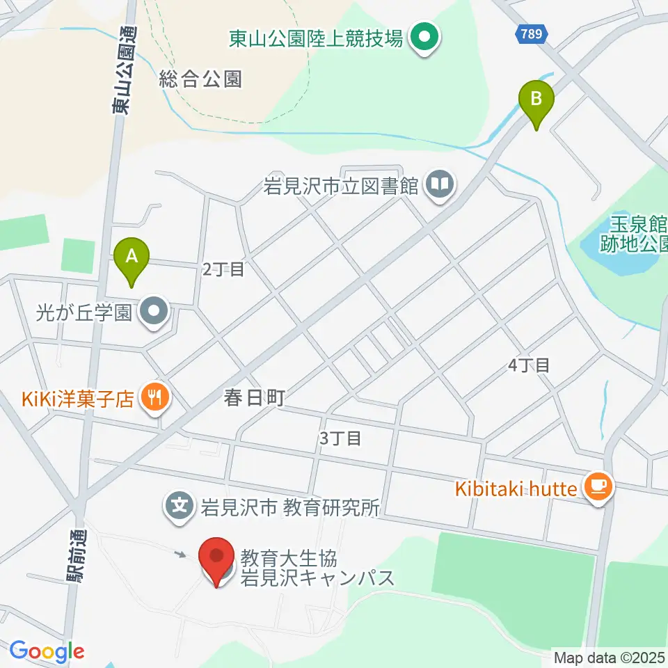 北海道教育大学 芸術・スポーツ文化学科周辺のホテル一覧地図
