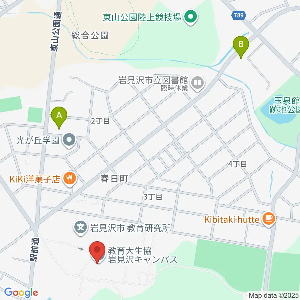 北海道教育大学 芸術・スポーツ文化学科周辺のホテル一覧地図