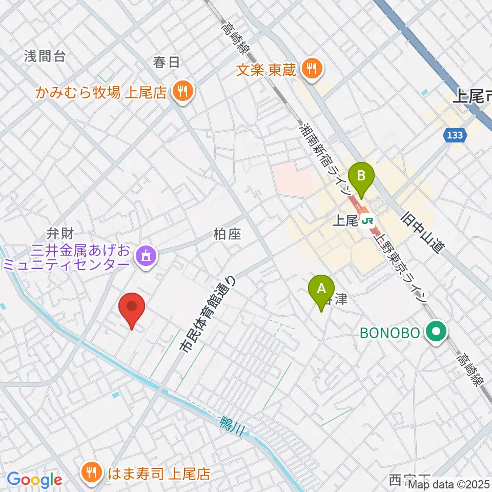 サウンドトラベル周辺のホテル一覧地図