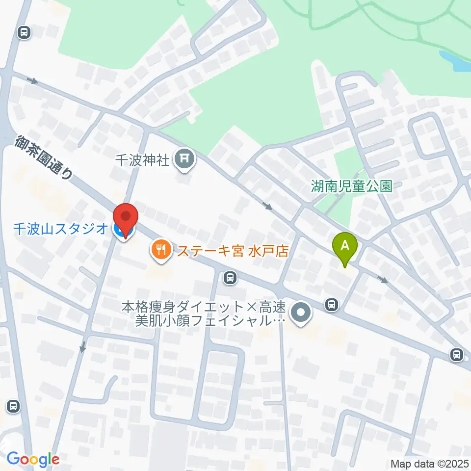 センバヤマスタジオ周辺のホテル一覧地図