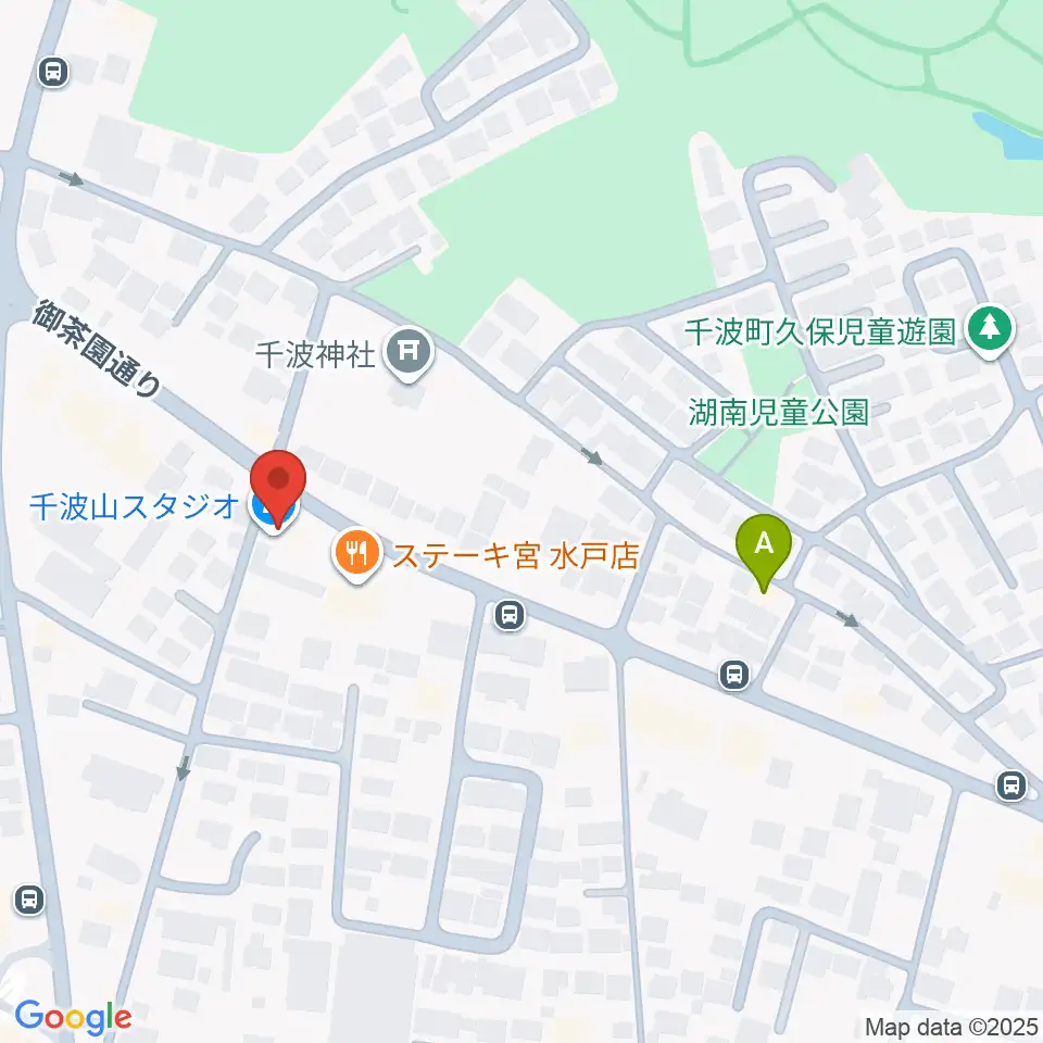 センバヤマスタジオ周辺のホテル一覧地図