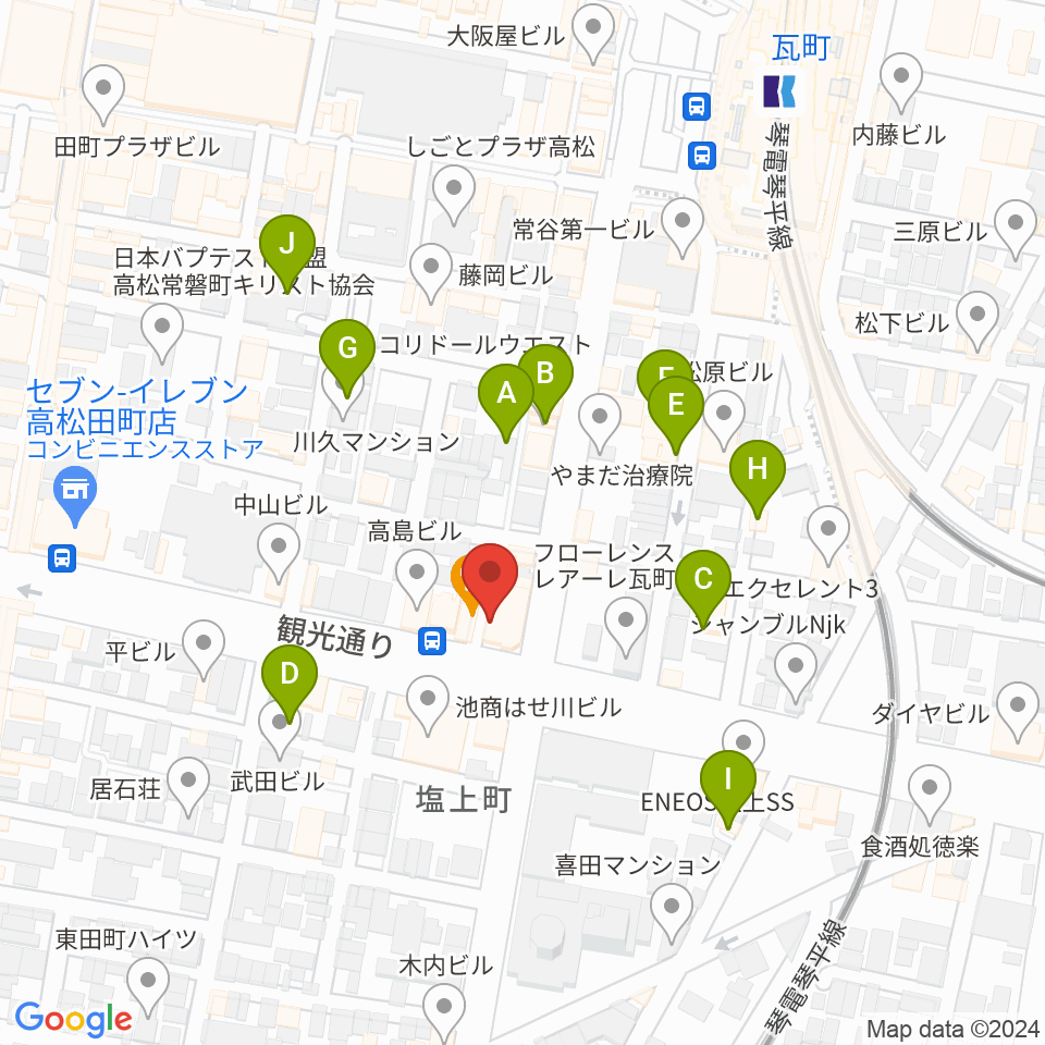 studio SUMUS周辺のホテル一覧地図