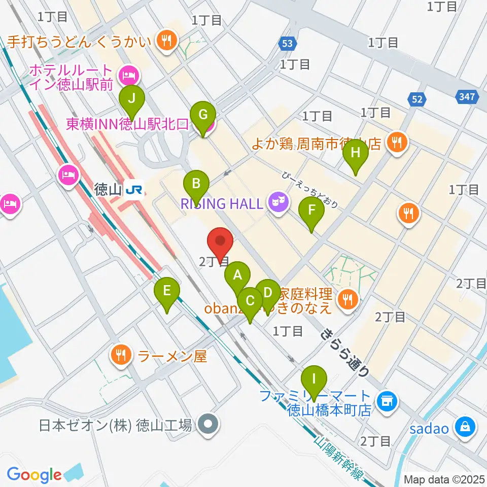 株式会社シンフォニー周辺のホテル一覧地図
