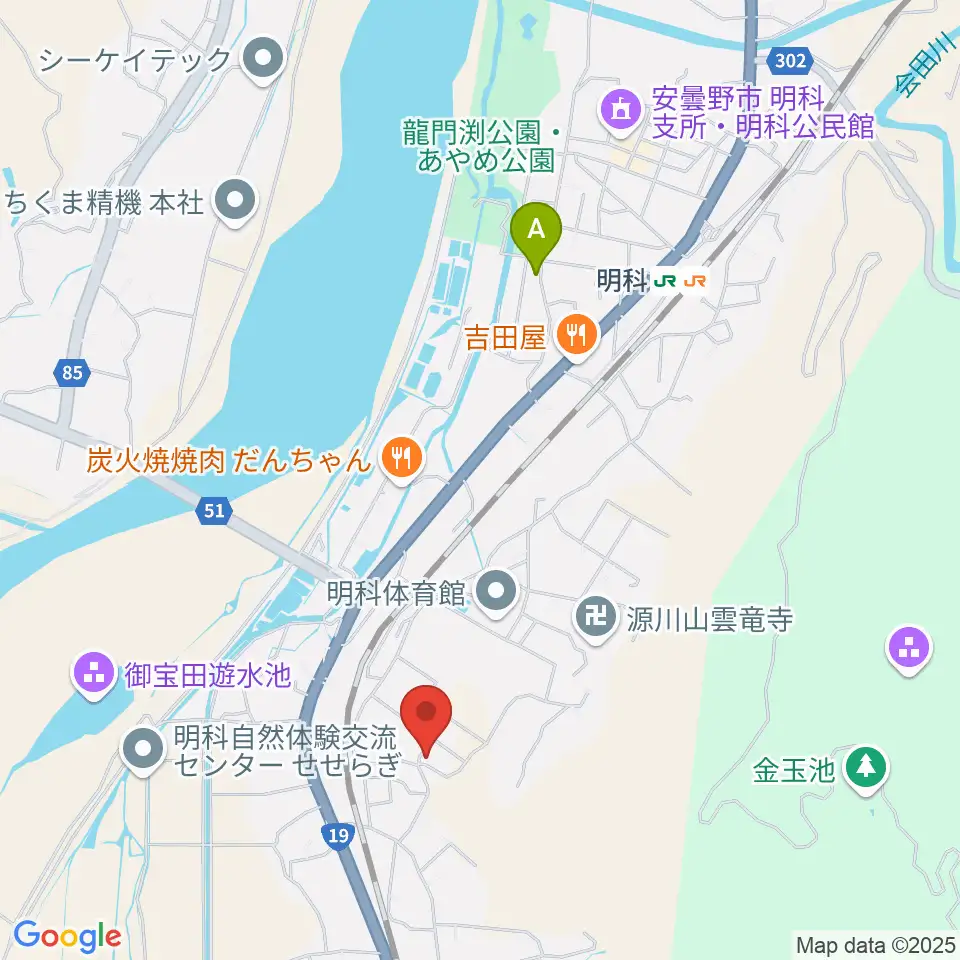 ミュージックストーン周辺のホテル一覧地図