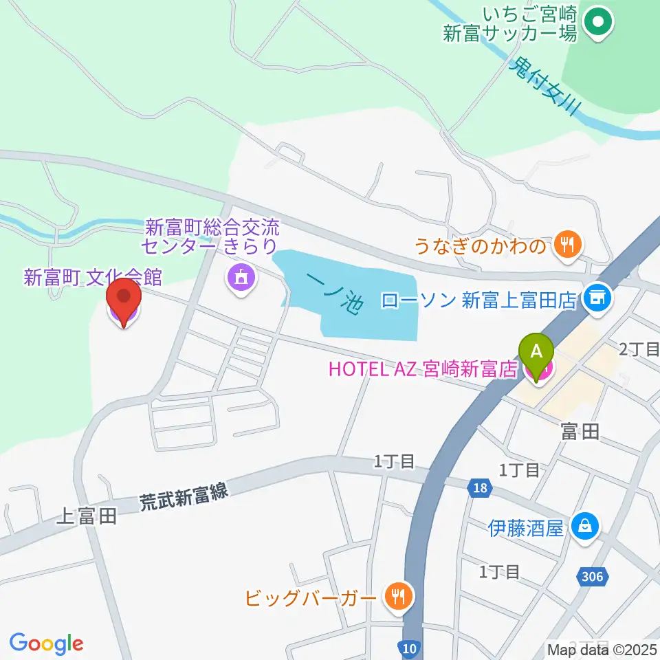 新富町文化会館周辺のホテル一覧地図
