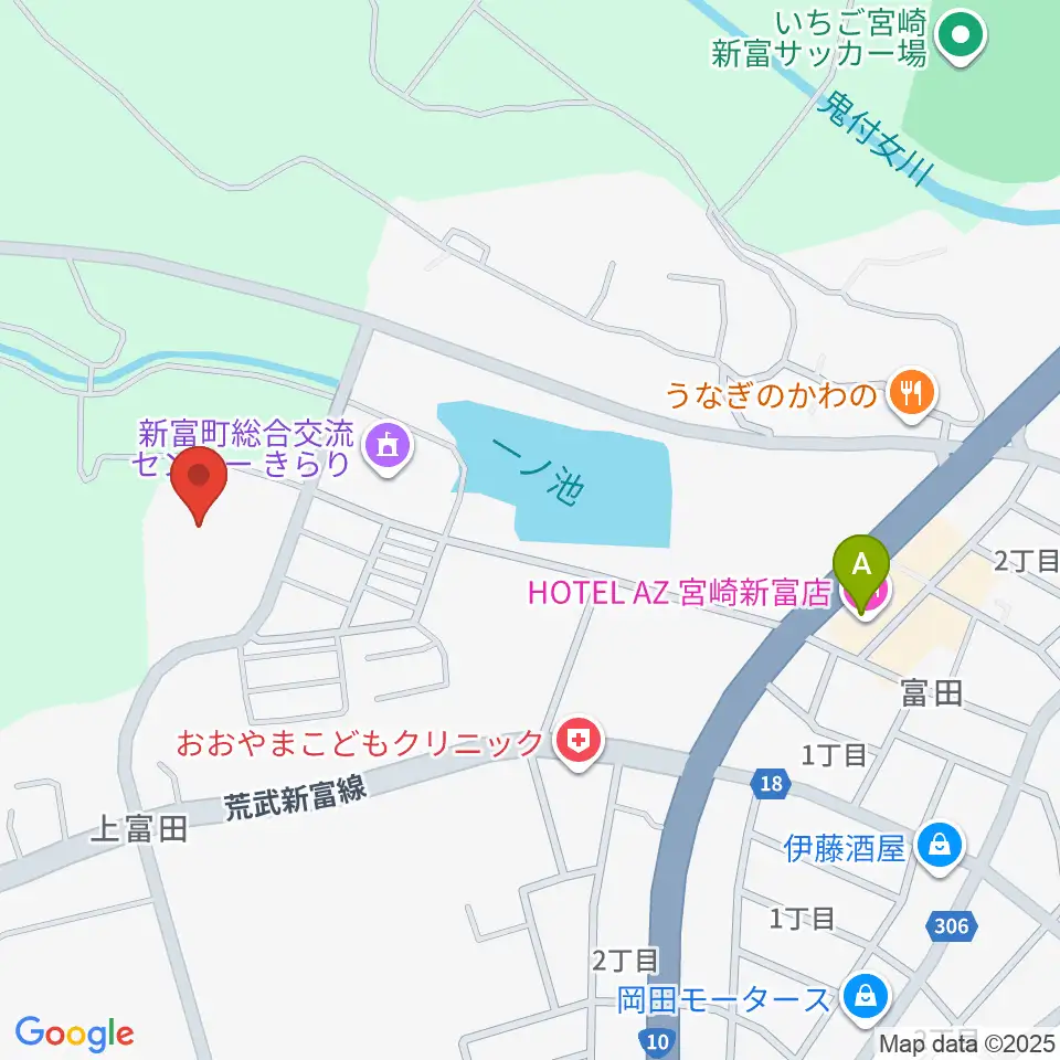 新富町文化会館周辺のホテル一覧地図