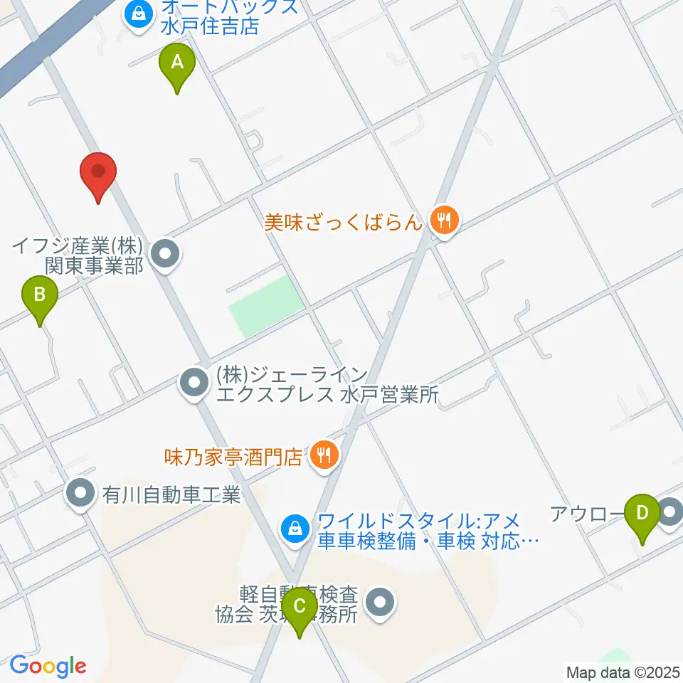 桐朋 子供のための音楽教室 水戸教室周辺のホテル一覧地図