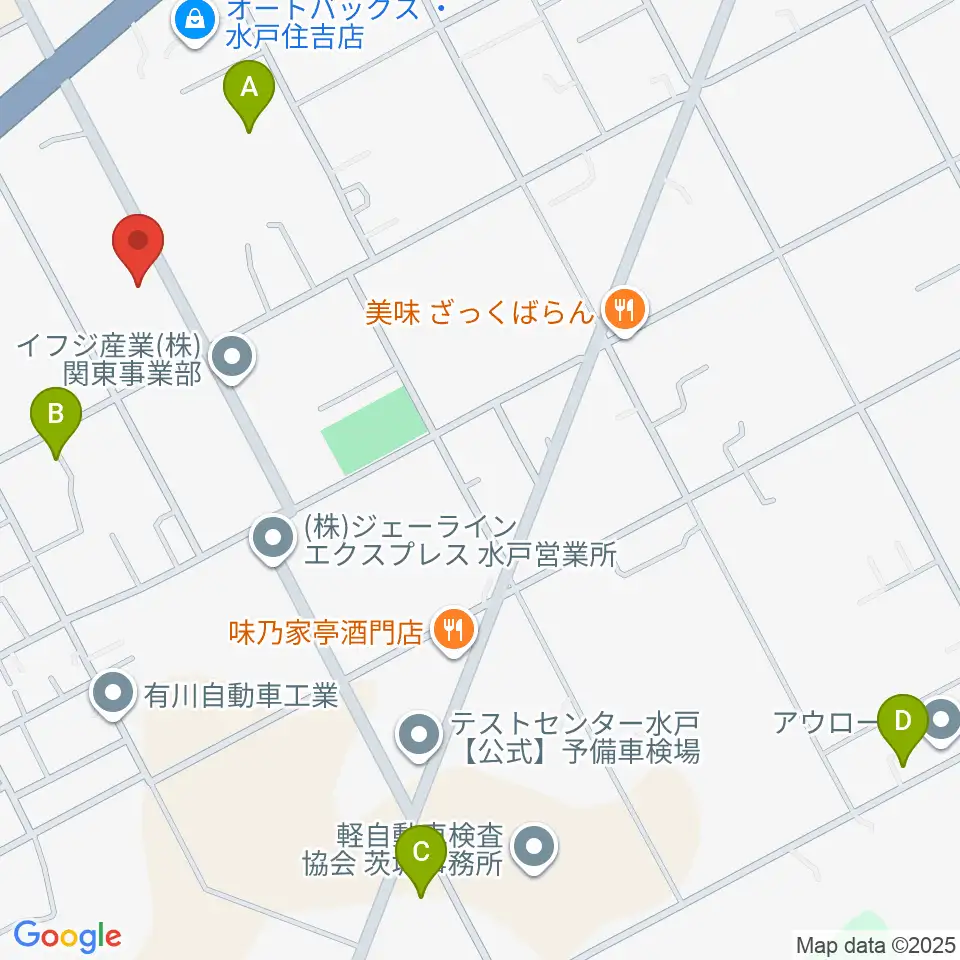 桐朋 子供のための音楽教室 水戸教室周辺のホテル一覧地図