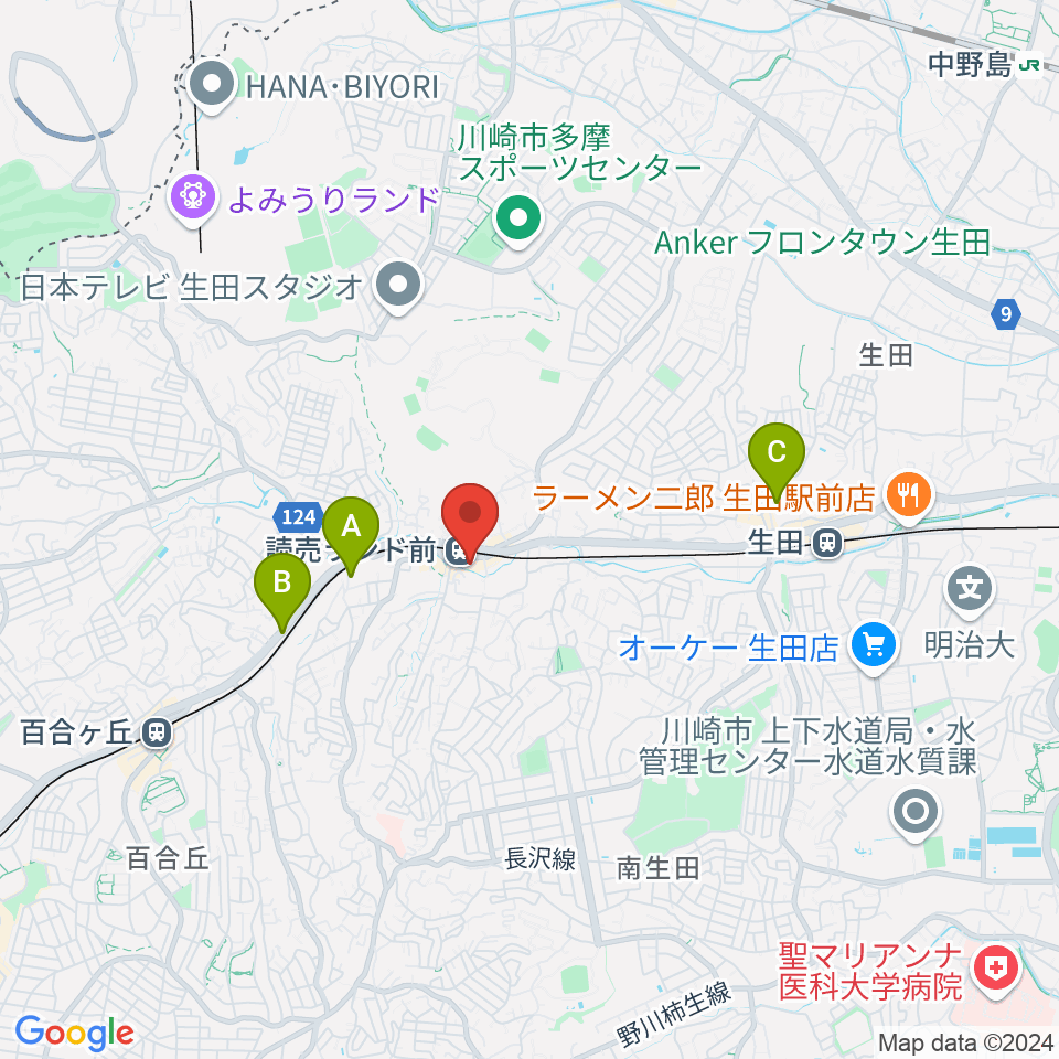 Miki music inn周辺のホテル一覧地図