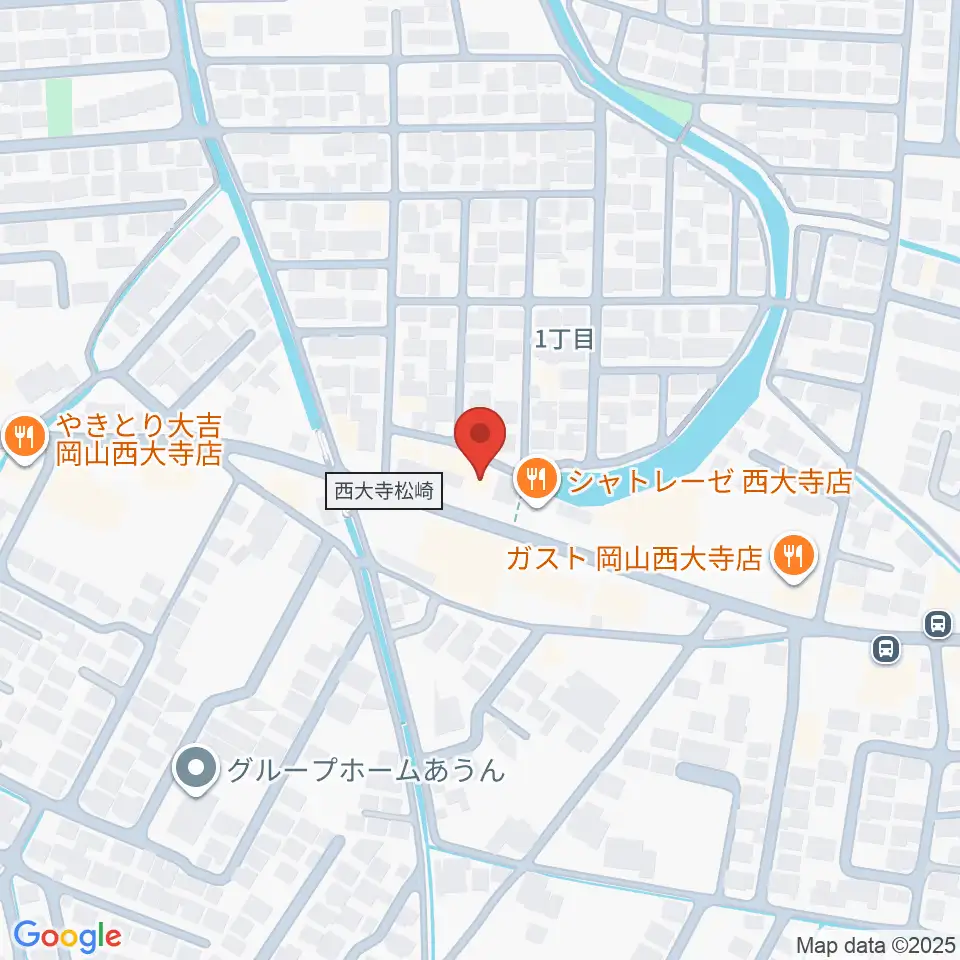 こだま楽器周辺のホテル一覧地図