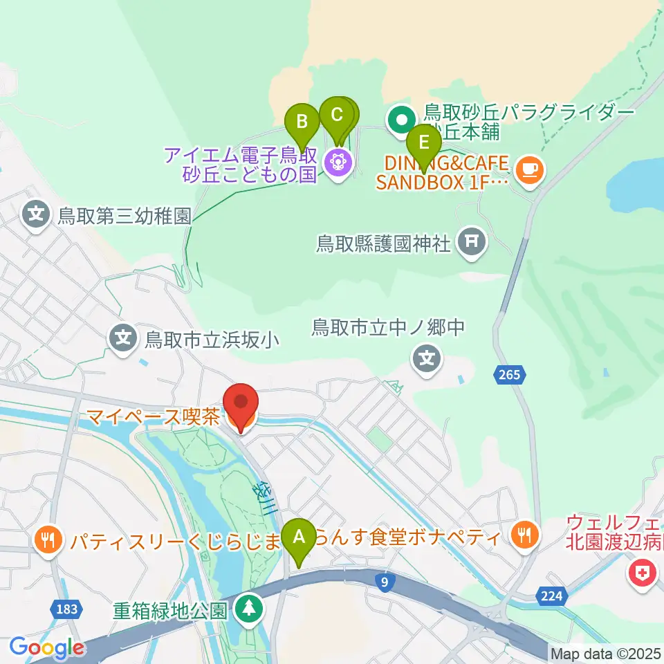 STUDIO MYPACE周辺のホテル一覧地図