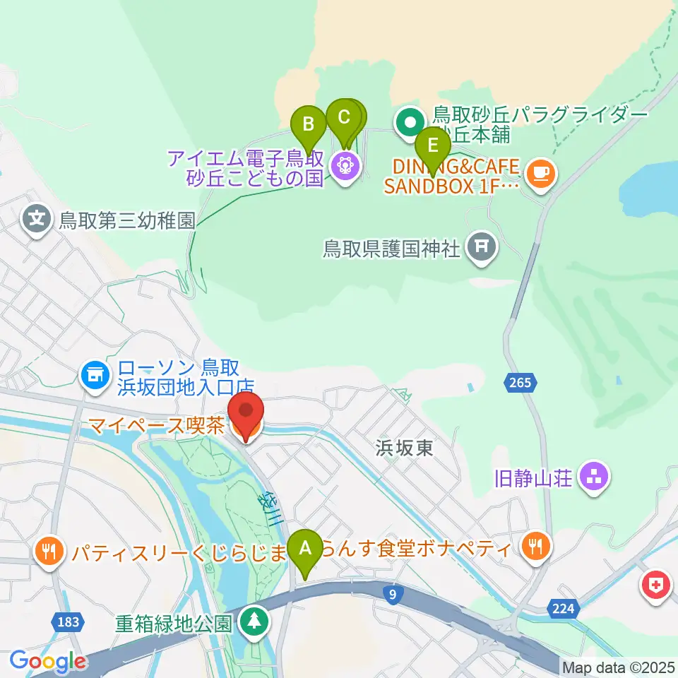 STUDIO MYPACE周辺のホテル一覧地図