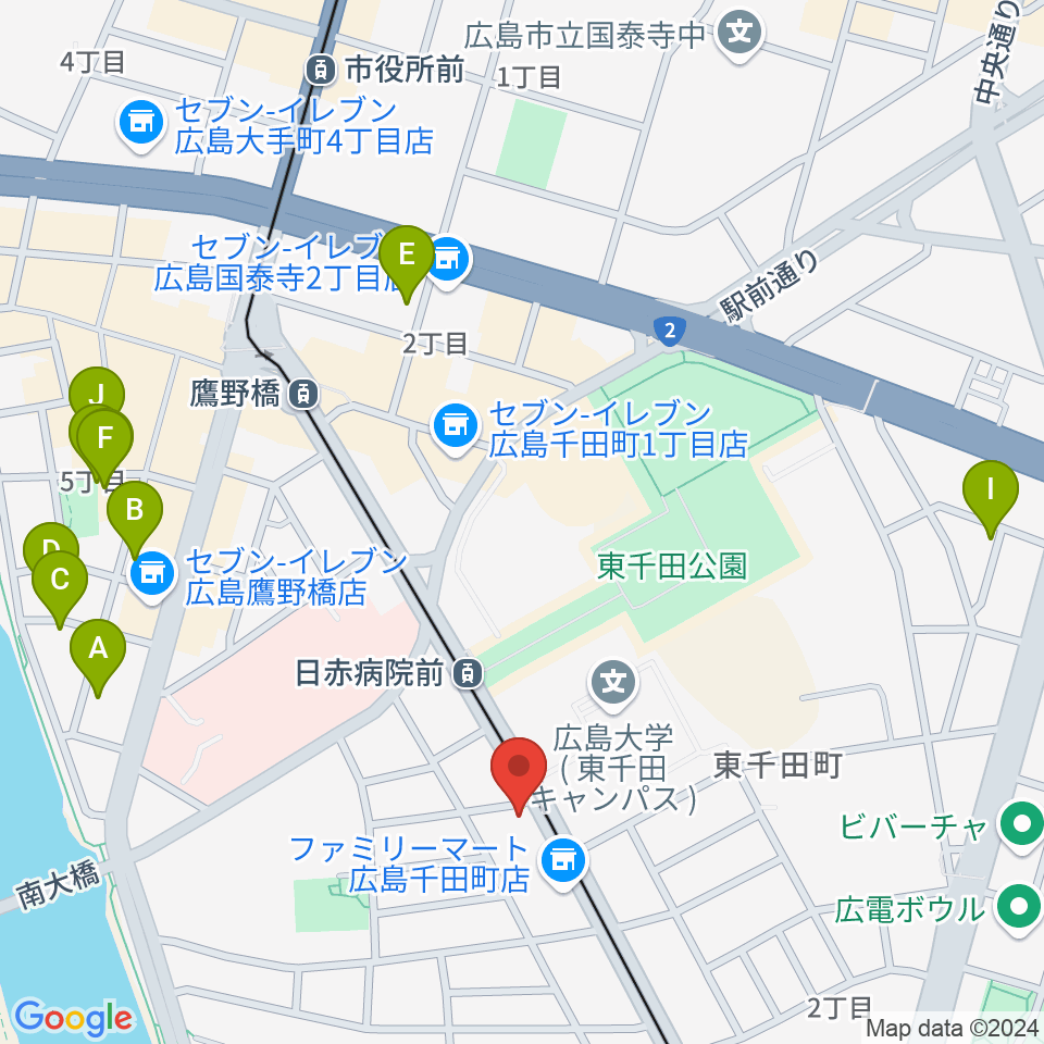 Studio 5150周辺のホテル一覧地図