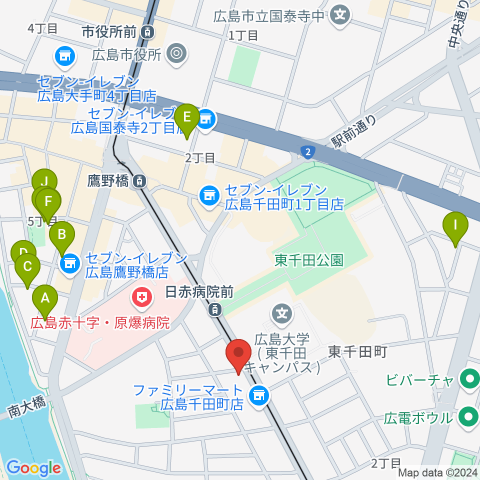 Studio 5150周辺のホテル一覧地図