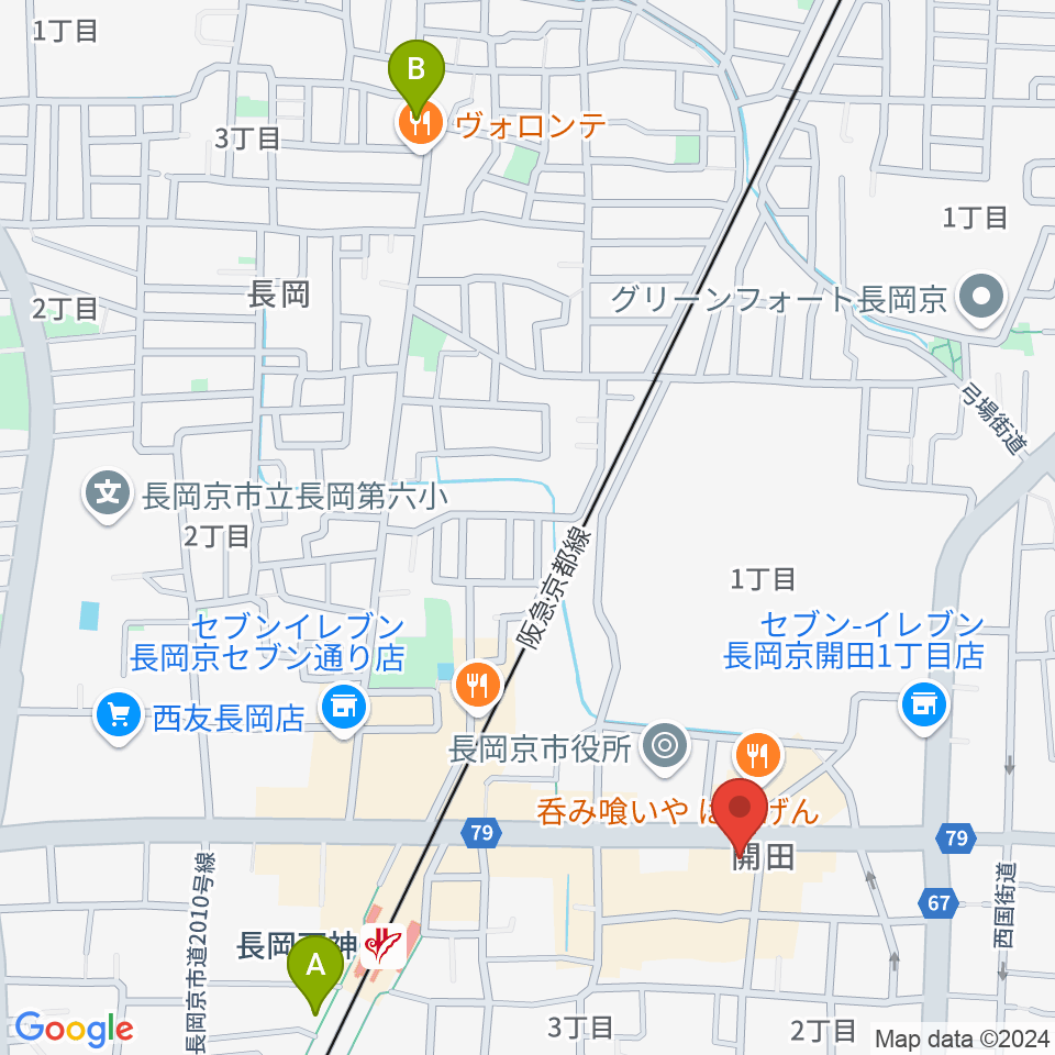 スタジオタルレック周辺のホテル一覧地図